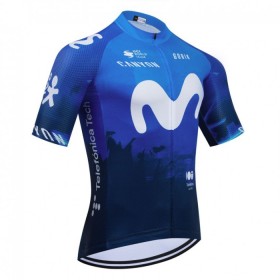 Wielershirt 2024 Movistar Team - Blauw